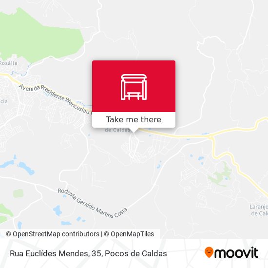 Mapa Rua Euclídes Mendes, 35