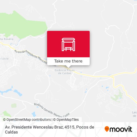 Mapa Av. Presidente Wenceslau Braz, 4515