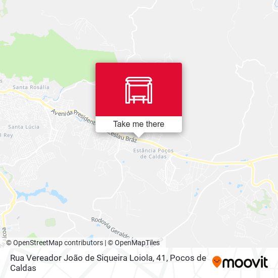 Rua Vereador João de Siqueira Loiola, 41 map