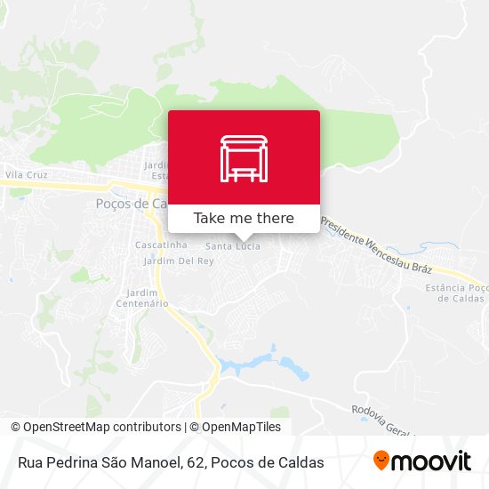 Rua Pedrina São Manoel, 62 map