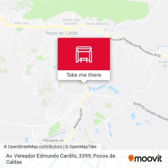 Av. Vereador Edmundo Cardilo, 3399 map