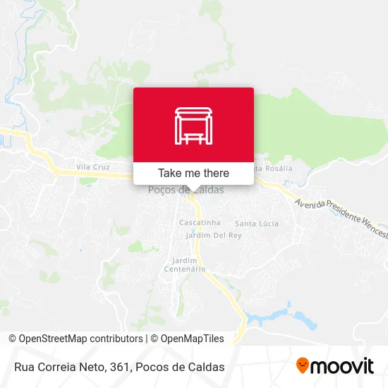 Rua Correia Neto, 361 map