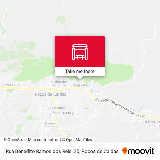 Rua Benedito Ramos dos Réis, 25 map