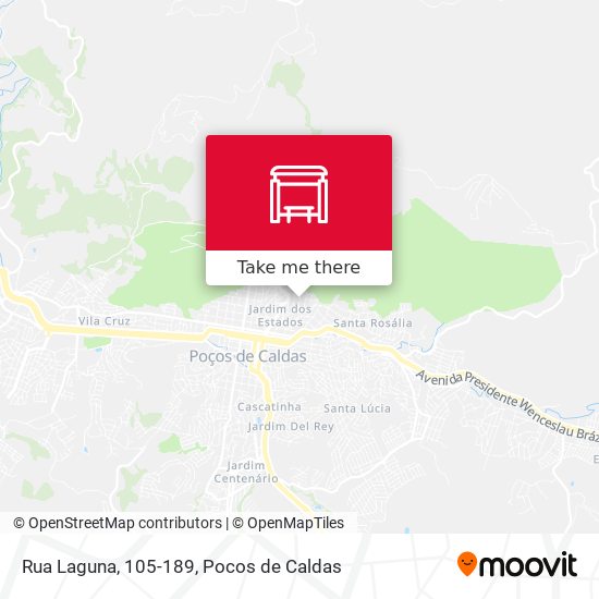 Rua Laguna, 105-189 map