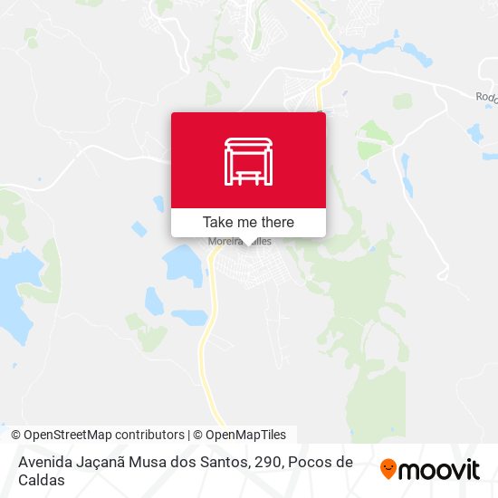 Mapa Avenida Jaçanã Musa dos Santos, 290