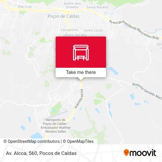Av. Alcoa, 560 map