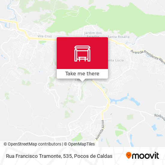 Mapa Rua Francisco Tramonte, 535