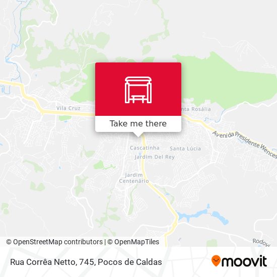 Rua Corrêa Netto, 745 map