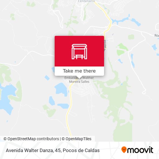 Mapa Avenida Walter Danza, 45