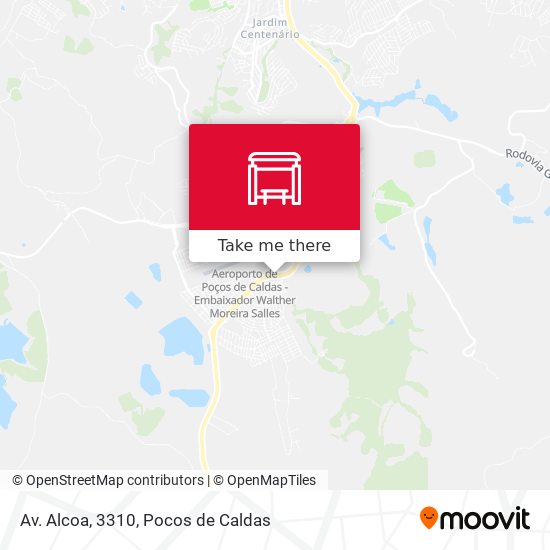 Mapa Av. Alcoa, 3310