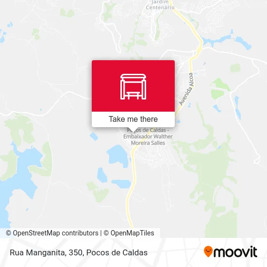 Rua Manganita, 350 map