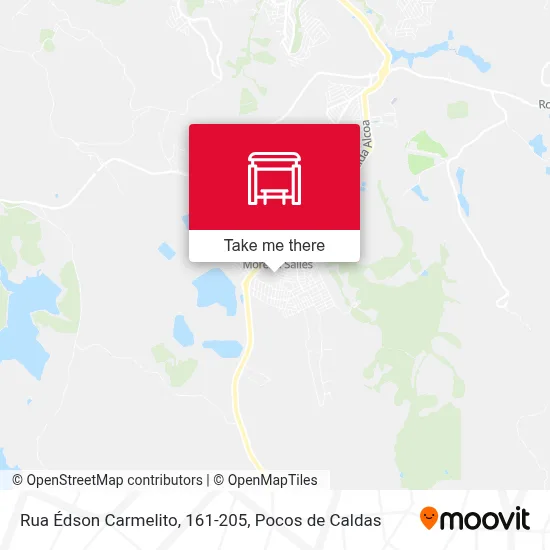 Rua Édson Carmelito, 161-205 map
