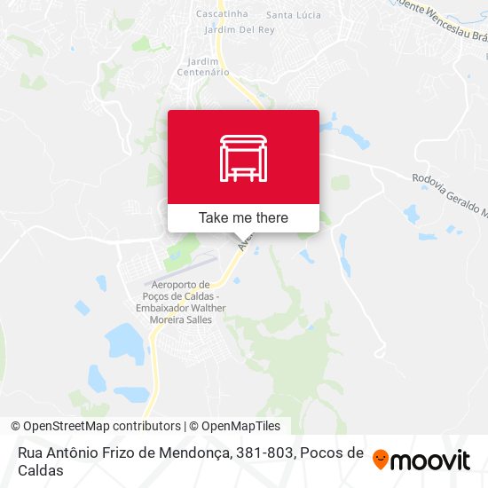 Rua Antônio Frizo de Mendonça, 381-803 map
