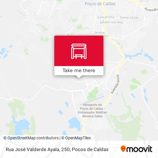 Rua José Valderde Ayala, 250 map