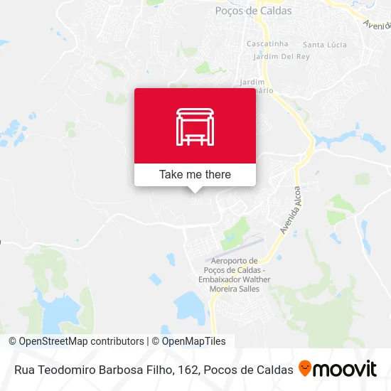 Rua Teodomiro Barbosa Filho, 162 map