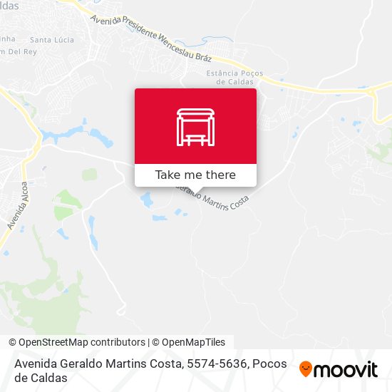 Avenida Geraldo Martins Costa, 5574-5636 map