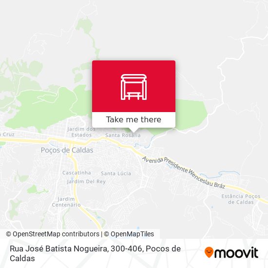 Rua José Batista Nogueira, 300-406 map