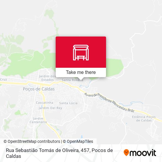 Rua Sebastião Tomás de Oliveira, 457 map