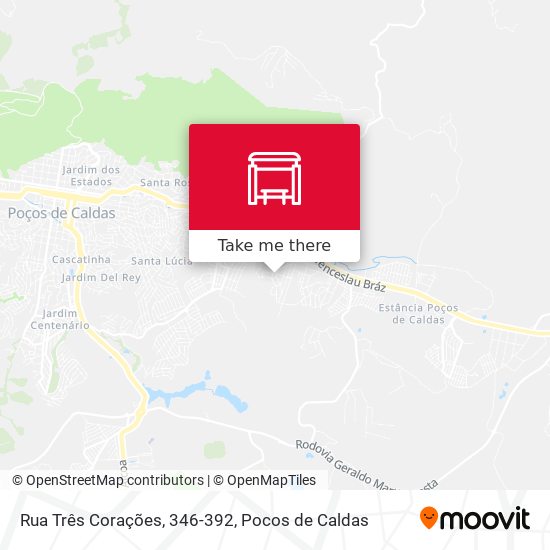 Rua Três Corações, 346-392 map