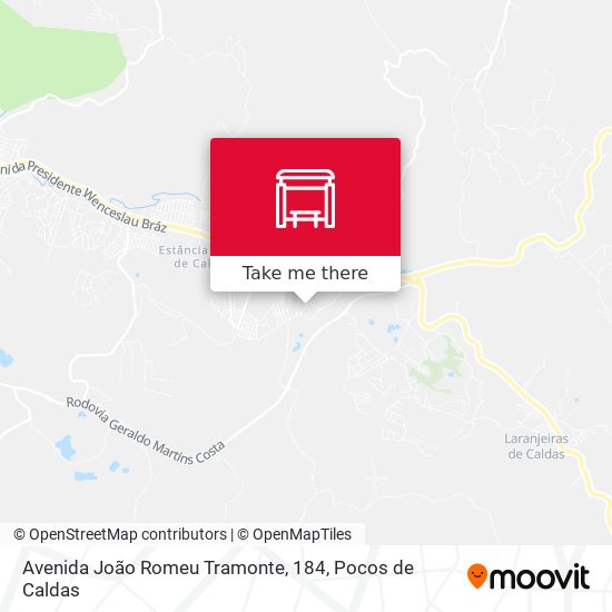 Avenida João Romeu Tramonte, 184 map
