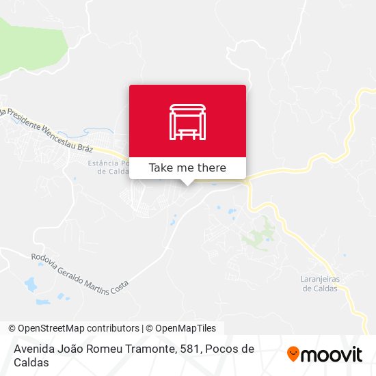 Mapa Avenida João Romeu Tramonte, 581