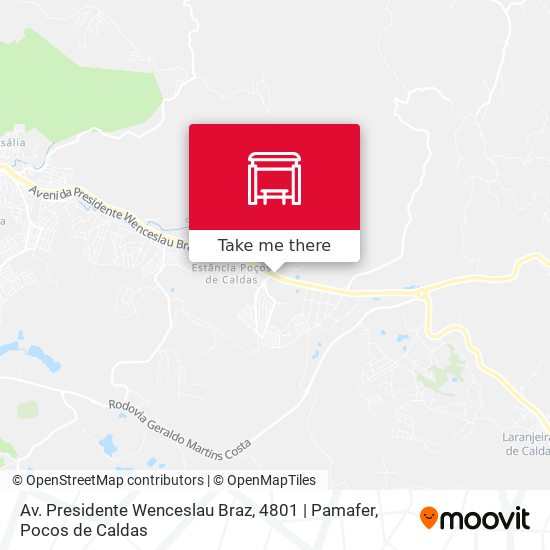 Av. Presidente Wenceslau Braz, 4801 | Pamafer map