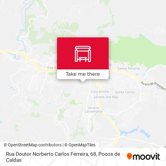 Mapa Rua Doutor Norberto Carlos Ferreira, 68