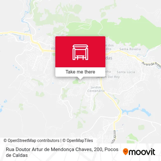 Rua Doutor Artur de Mendonça Chaves, 200 map