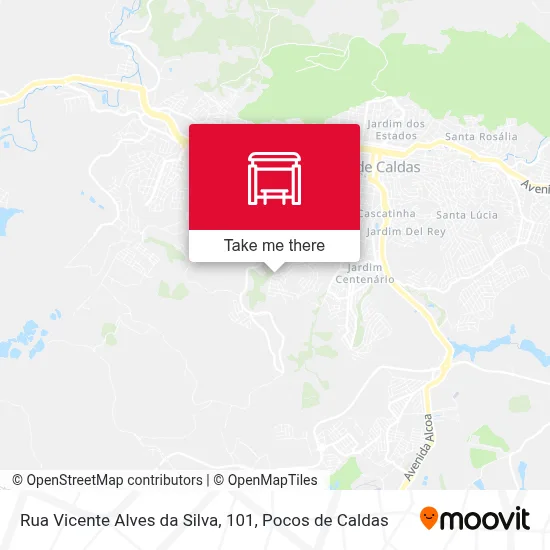 Rua Vicente Alves da Silva, 101 map