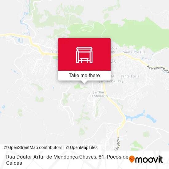Rua Doutor Artur de Mendonça Chaves, 81 map