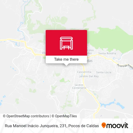 Rua Manoel Inácio Junqueira, 231 map