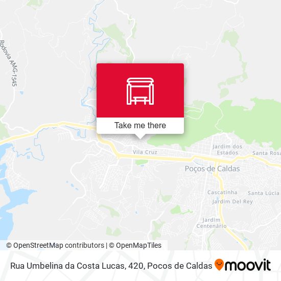 Mapa Rua Umbelina da Costa Lucas, 420