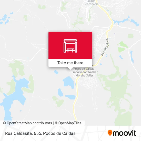 Rua Caldasita, 655 map
