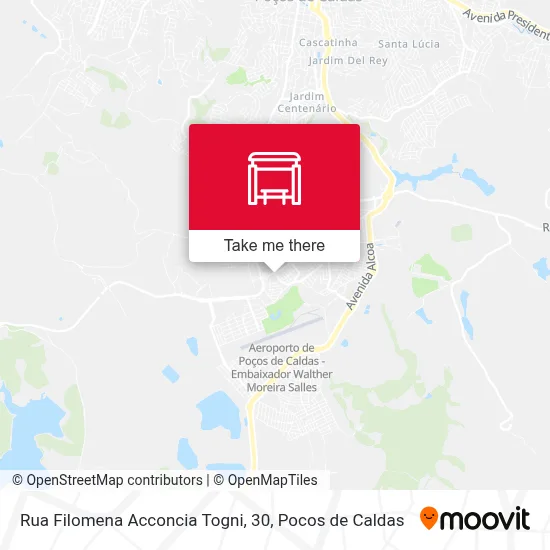 Rua Filomena Acconcia Togni, 30 map