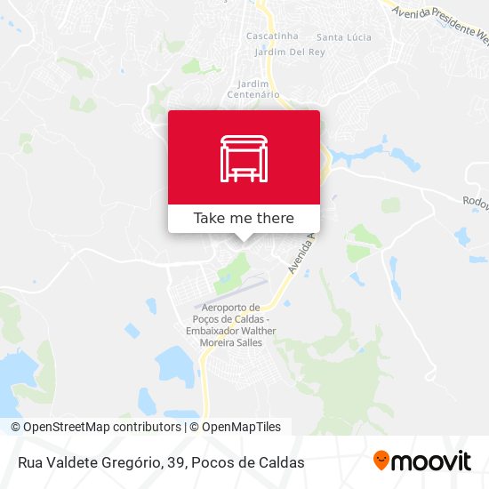 Mapa Rua Valdete Gregório, 39