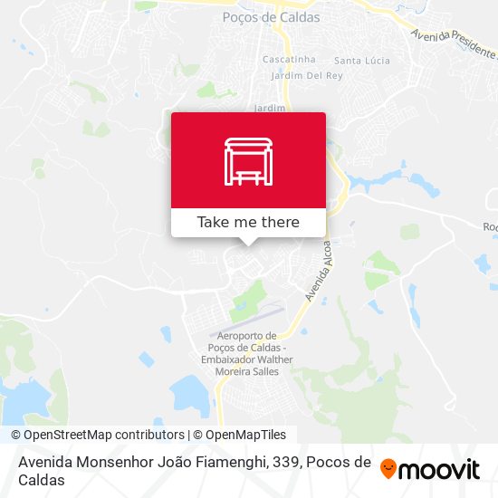 Avenida Monsenhor João Fiamenghi, 339 map