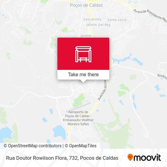 Rua Doutor Rowilson Flora, 732 map