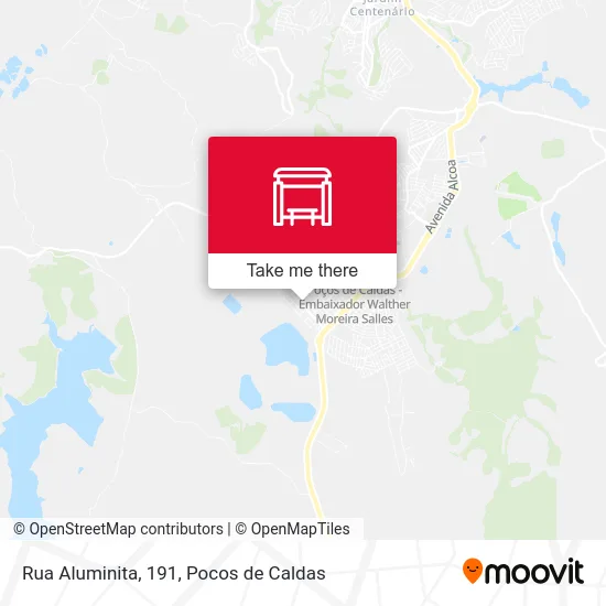 Rua Aluminita, 191 map