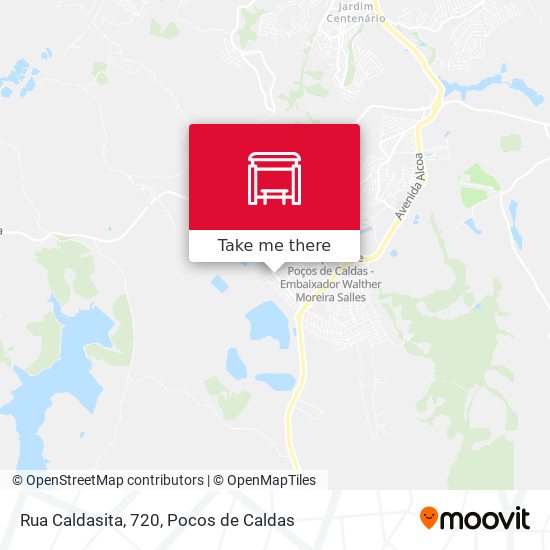 Rua Caldasita, 720 map