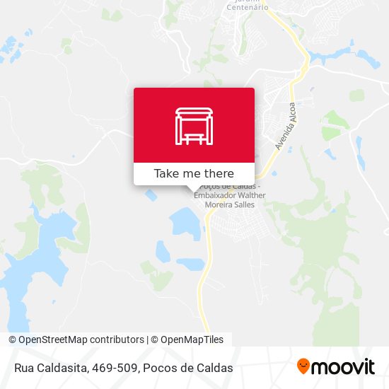 Rua Caldasita, 469-509 map