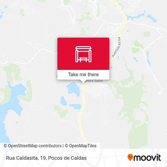 Rua Caldasita, 19 map
