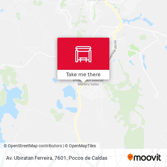 Mapa Av. Ubiratan Ferreira, 7601
