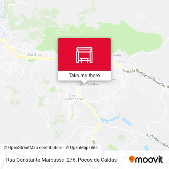 Rua Constante Marcassa, 276 map