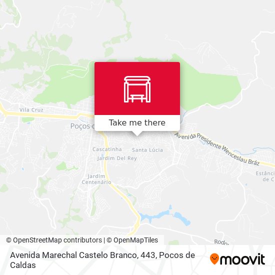 Avenida Marechal Castelo Branco, 443 map