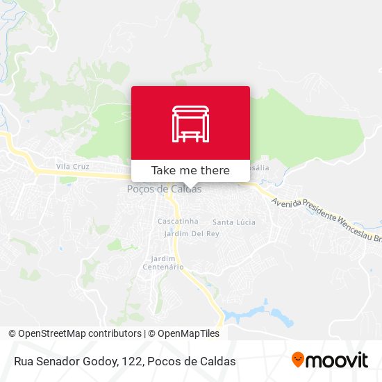 Rua Senador Godoy, 122 map