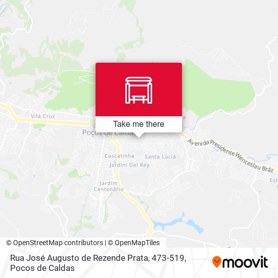 Rua José Augusto de Rezende Prata, 473-519 map