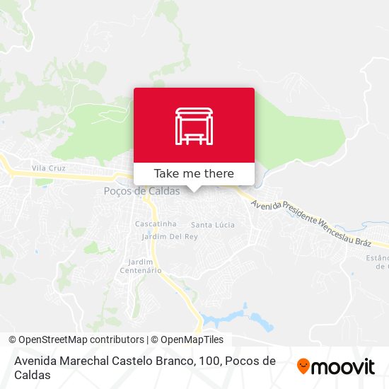 Avenida Marechal Castelo Branco, 100 map