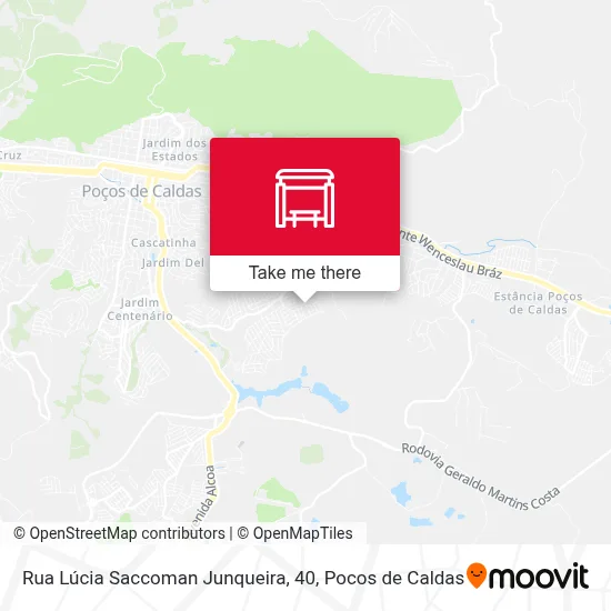 Rua Lúcia Saccoman Junqueira, 40 map