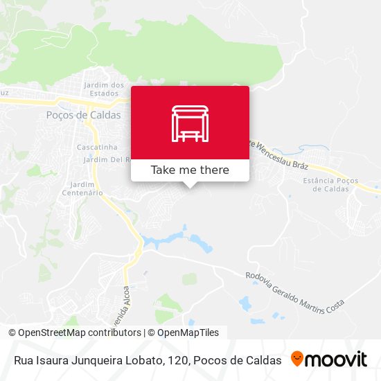 Rua Isaura Junqueira Lobato, 120 map