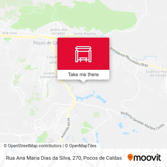 Rua Ana Maria Dias da Silva, 270 map